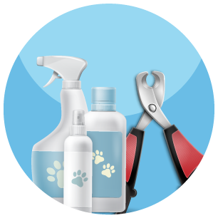 Daily pet care essentials for dogs and cats