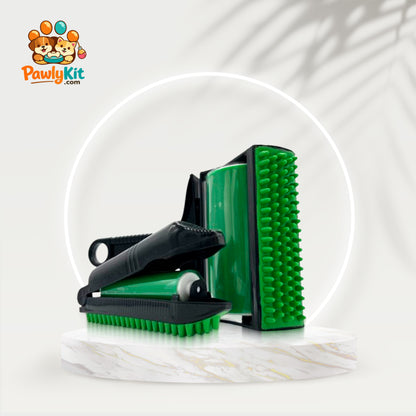 Portable Washable Pet Hair Remover Roller – Sticky Lint Remover for Clothes, Sofa & Car