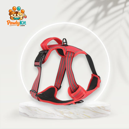 No-Pull Dog Harness – Breathable & Reflective Pet Vest for Small to Large Dogs